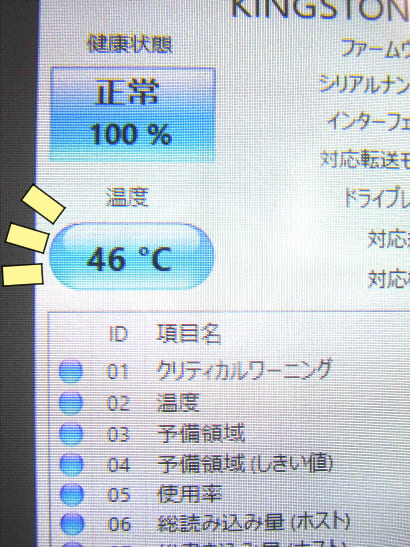 picture of PC temperature