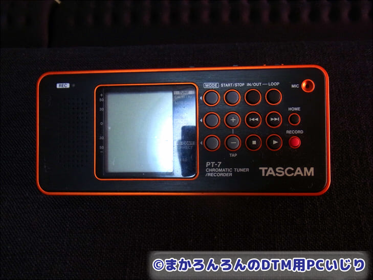 TASCAM PT-7の写真